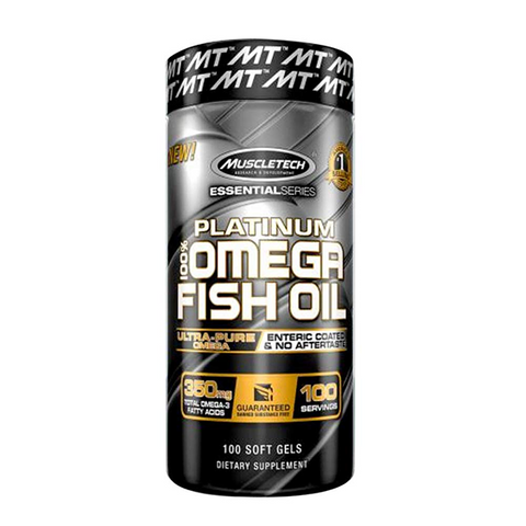 Muscletech 100% Fish Oil 100 softgels